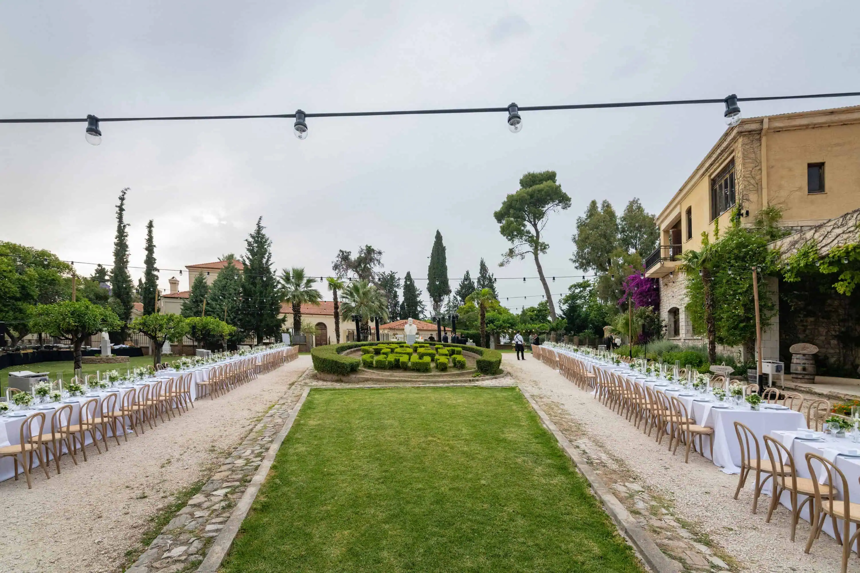 Atmospheric wedding at the historic Achaia Clauss winery
