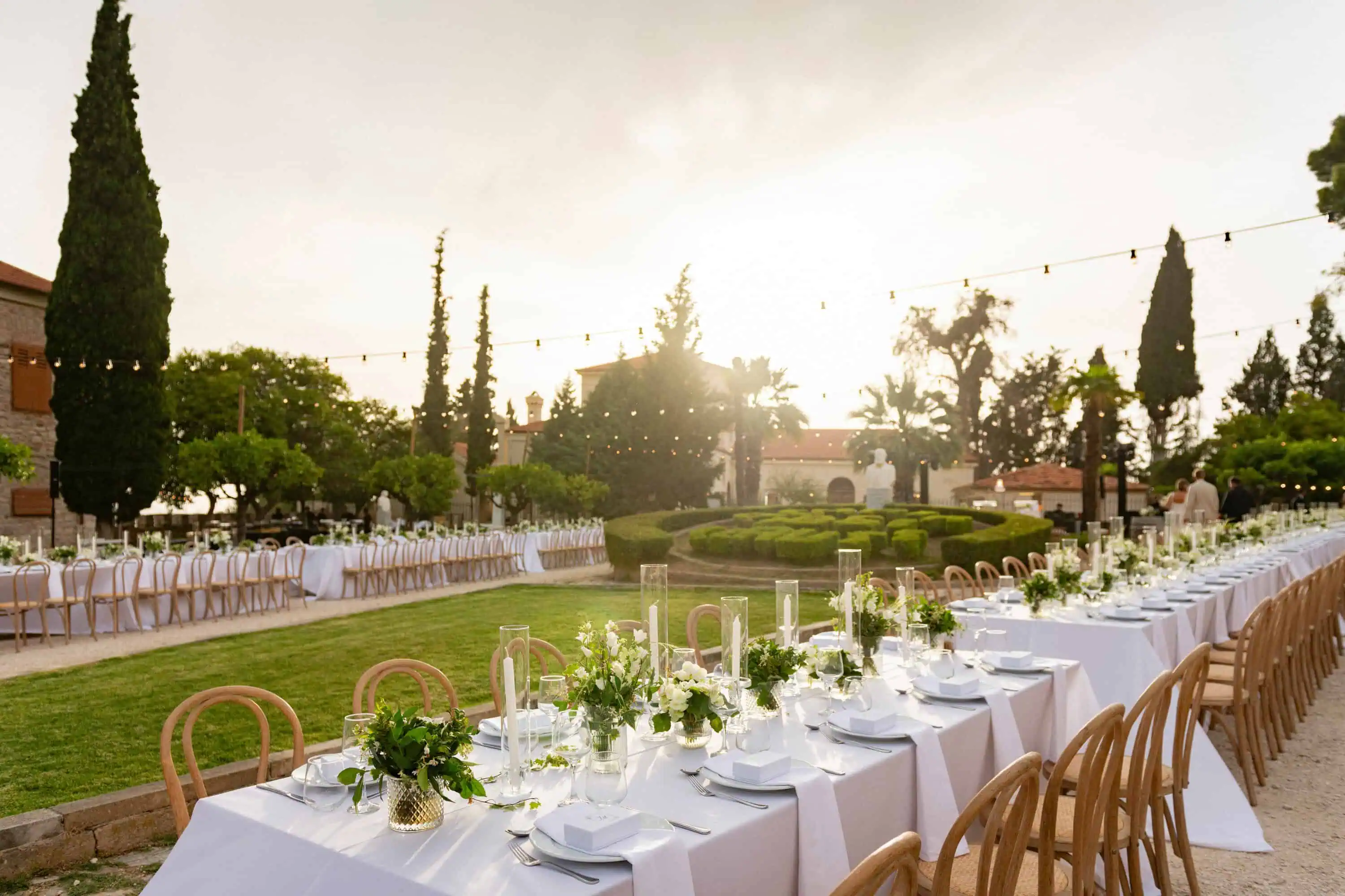 Atmospheric wedding at the historic Achaia Clauss winery