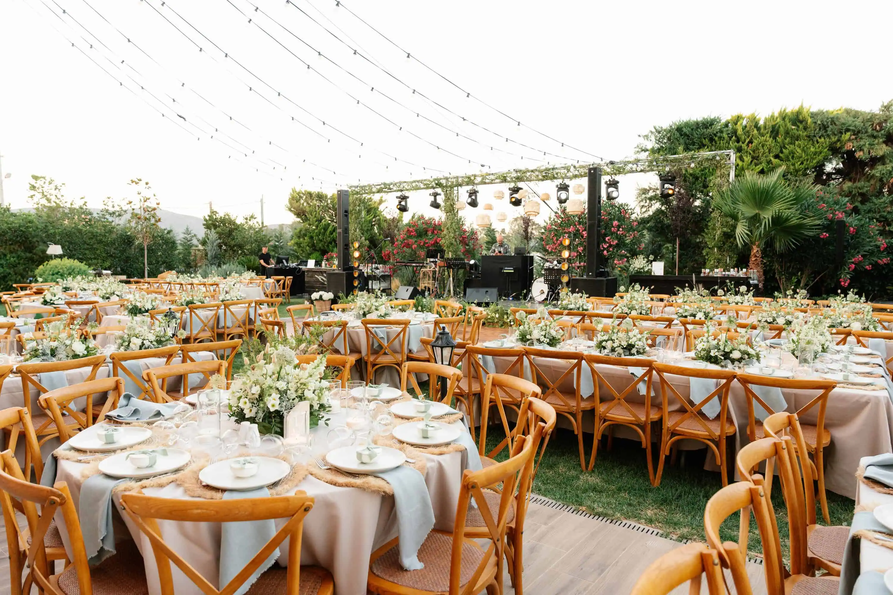 Wedding in a private residence in Schinias