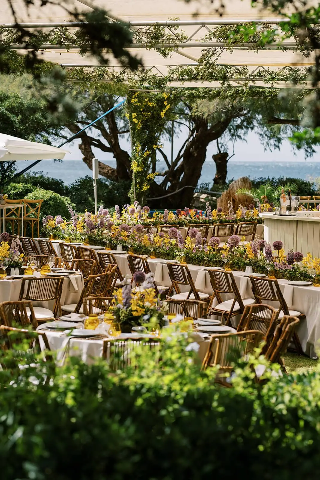 Wedding in a private residence in Lagonisi