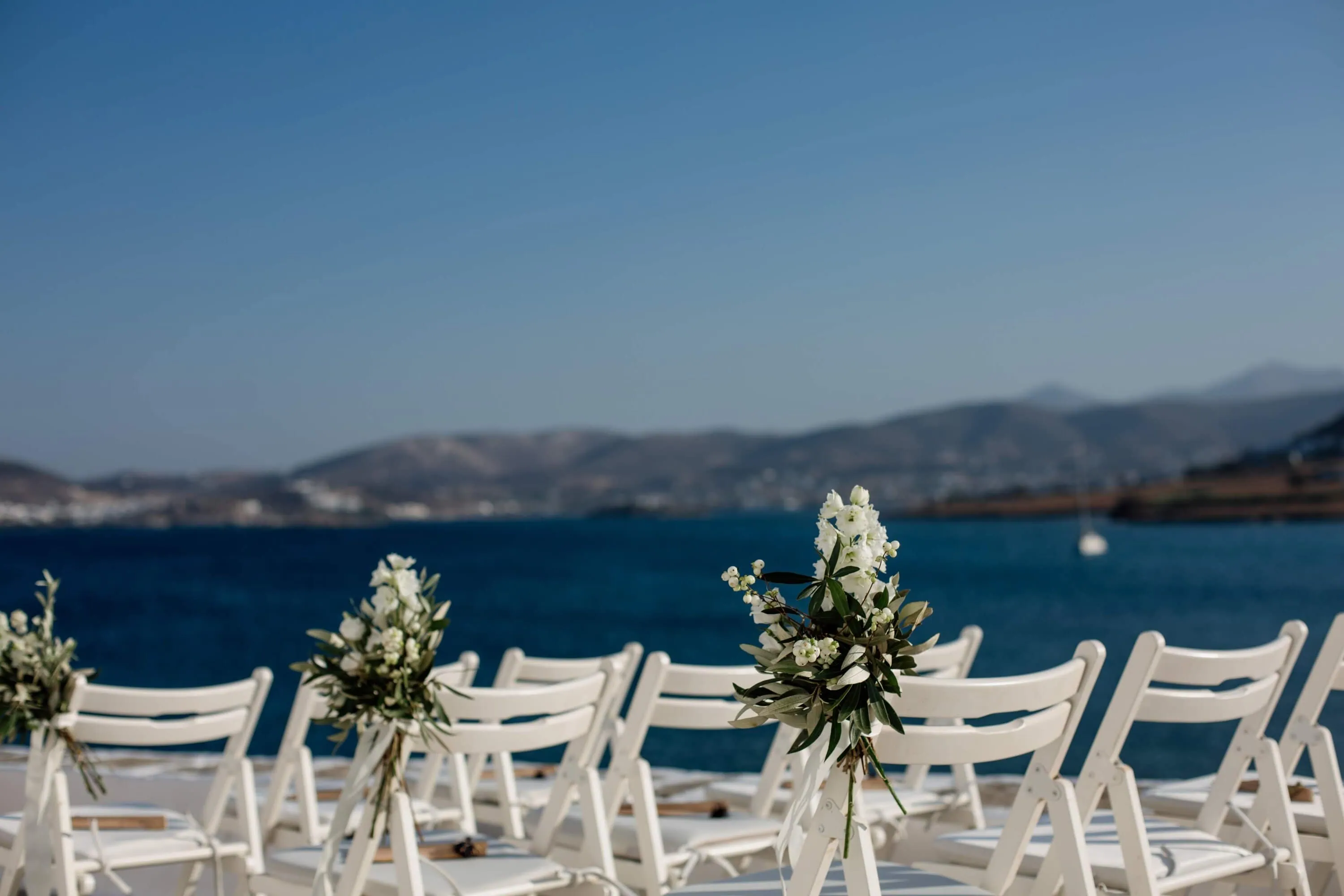 Summer wedding in Paros