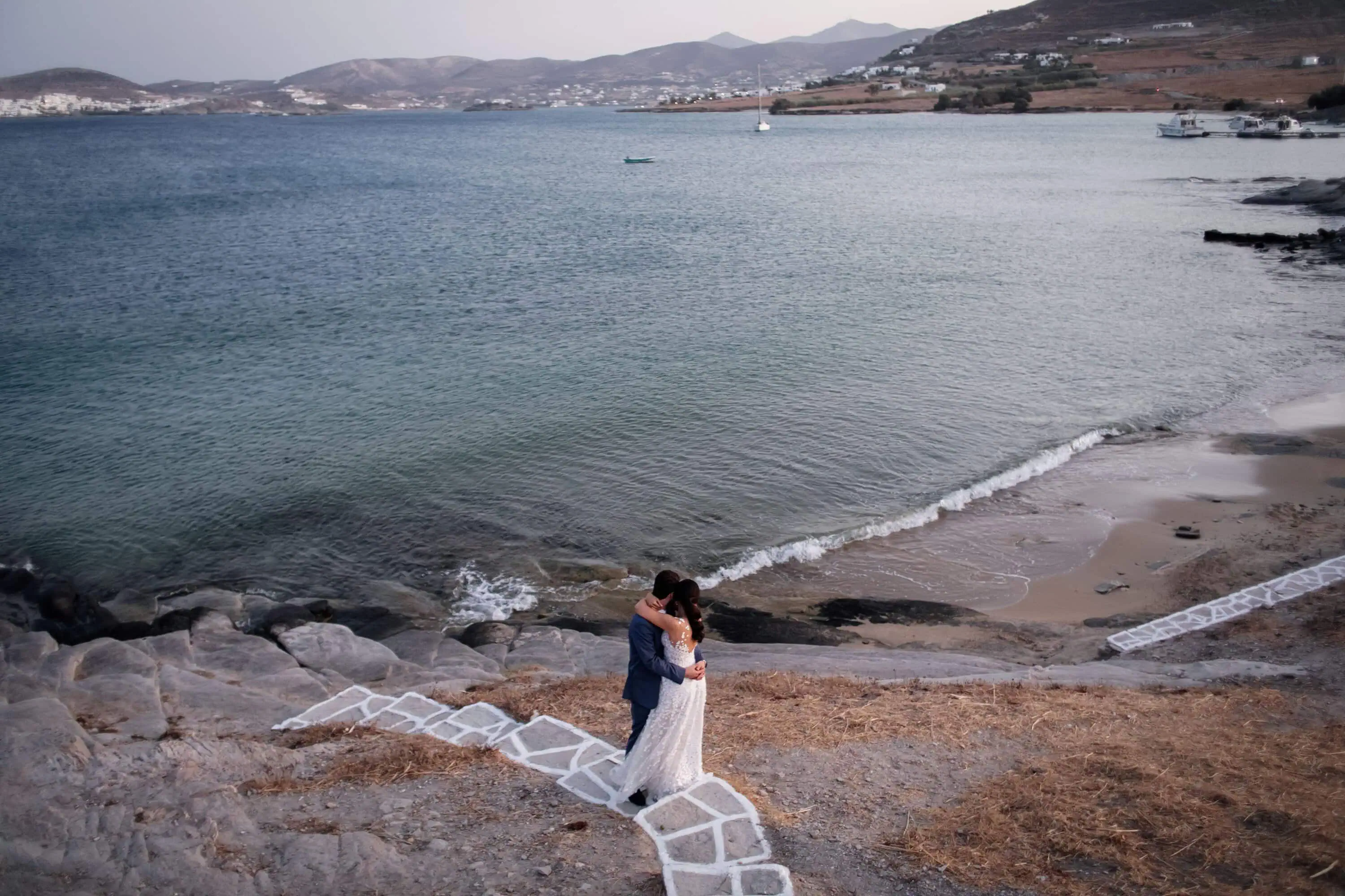 Summer wedding in Paros