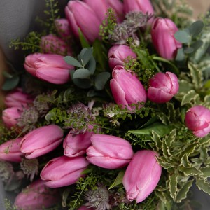 Romantic Tulips Bouquet